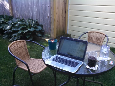New outdoor office.